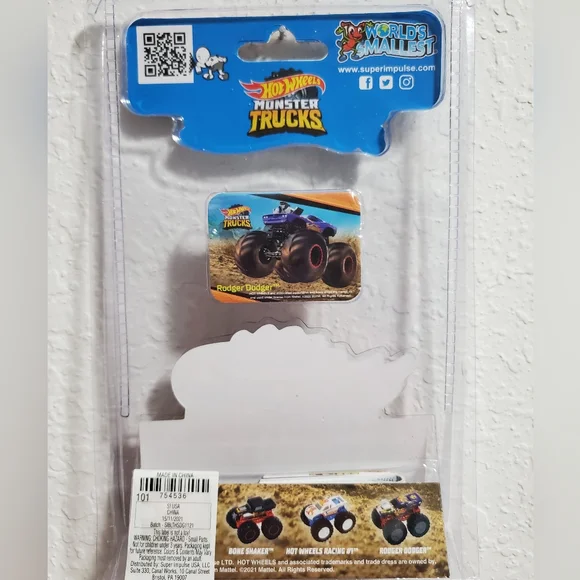 Rodger Dodger World's Smallest Hot Wheels Monster Truck - Picture 2 of 5